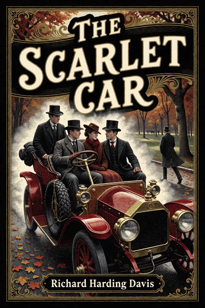 Cover of The Scarlet Car by Richard Harding Davis