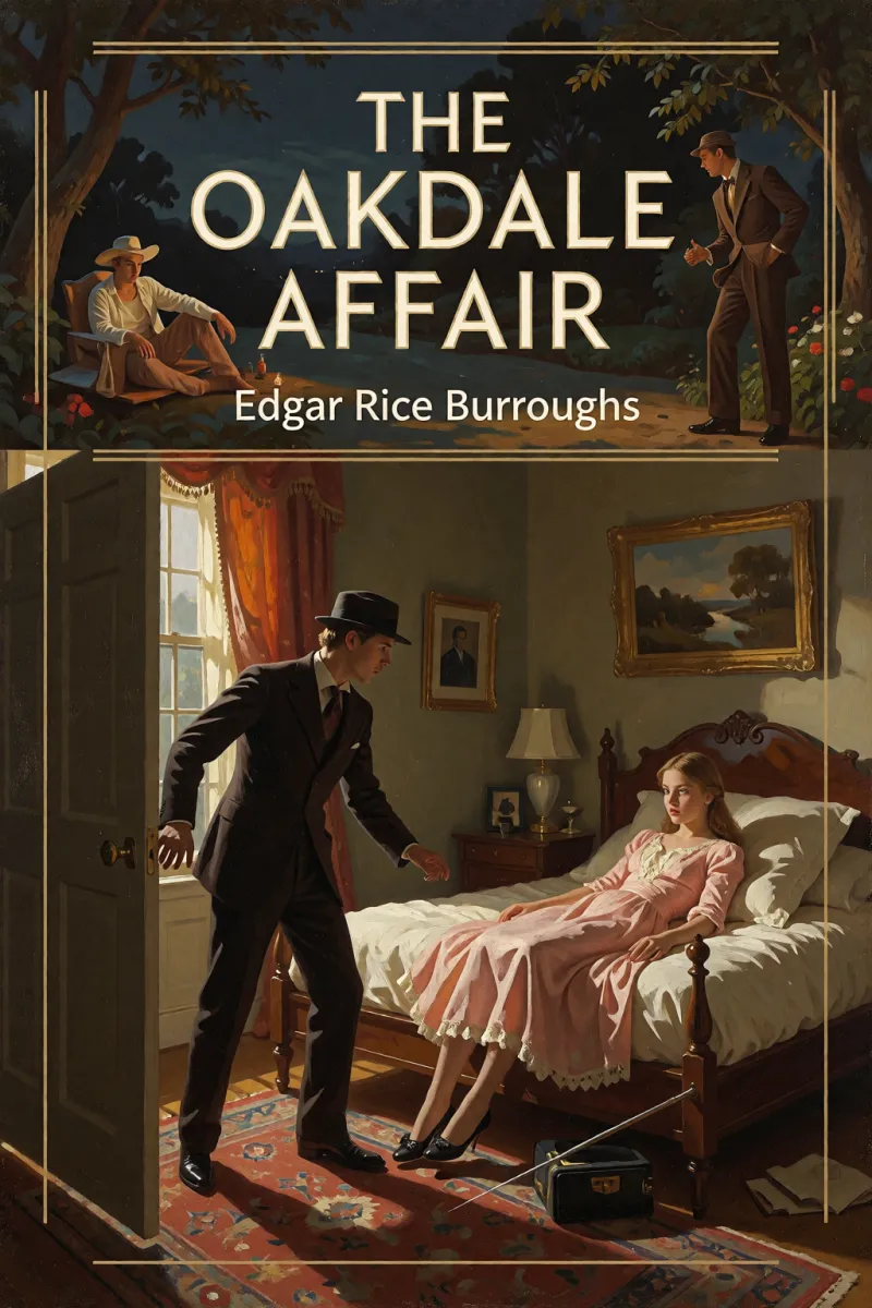 Cover of The Oakdale Affair by Edgar Rice Burroughs