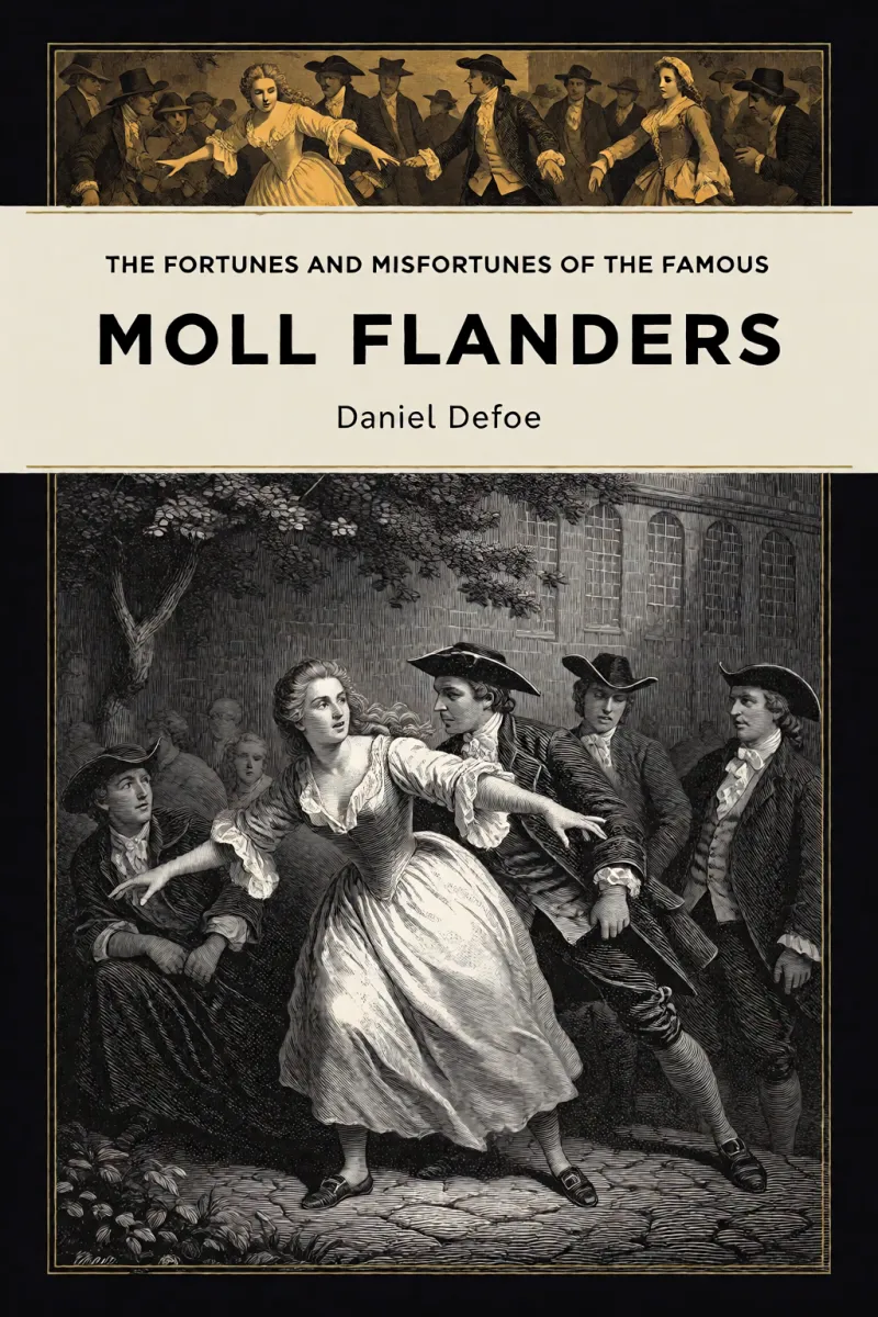 Cover of The Fortunes and Misfortunes of the Famous Moll Flanders by Daniel Defoe