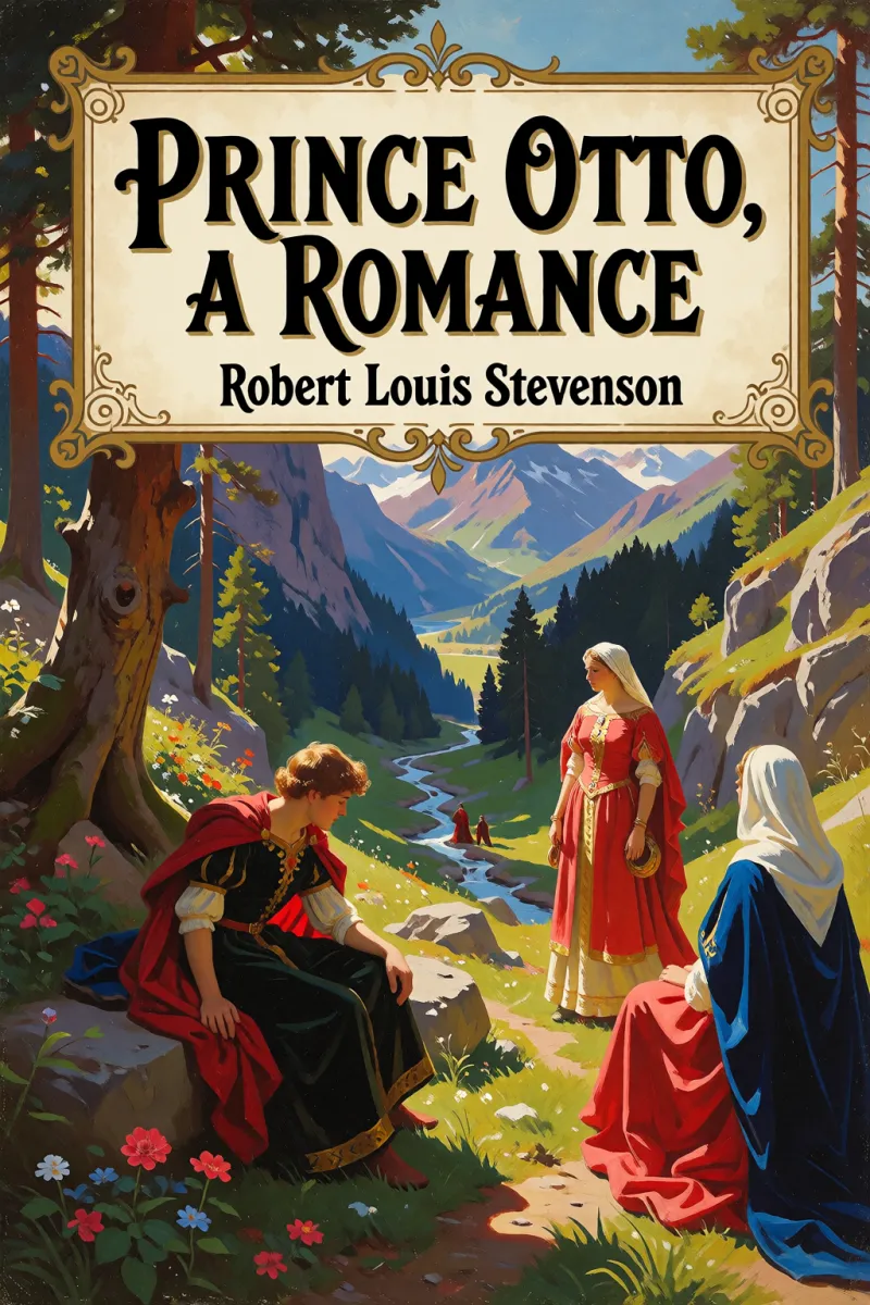 Cover of Prince Otto, a Romance by Robert Louis Stevenson