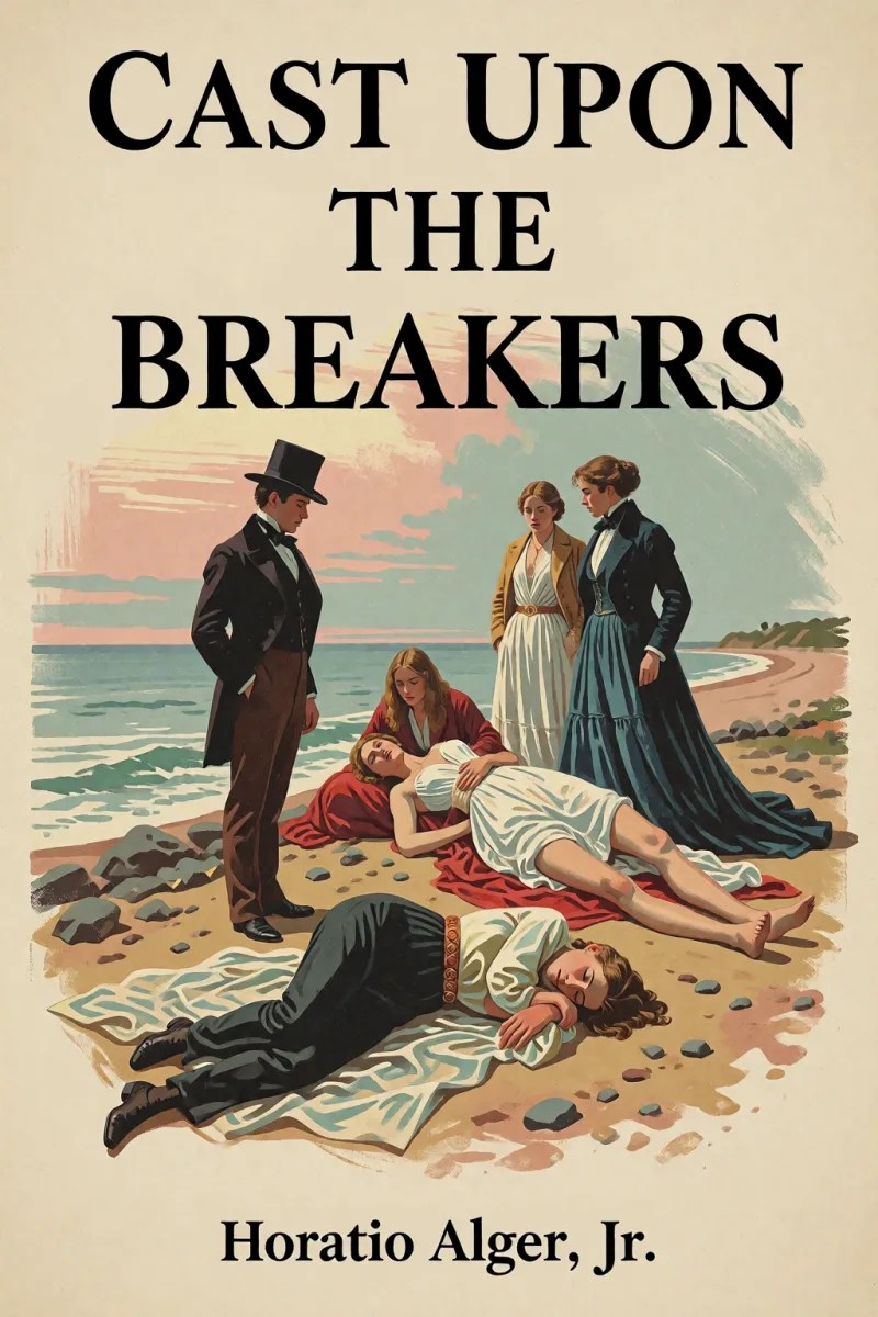 Cover of Cast Upon the Breakers by Horatio Alger, Jr.