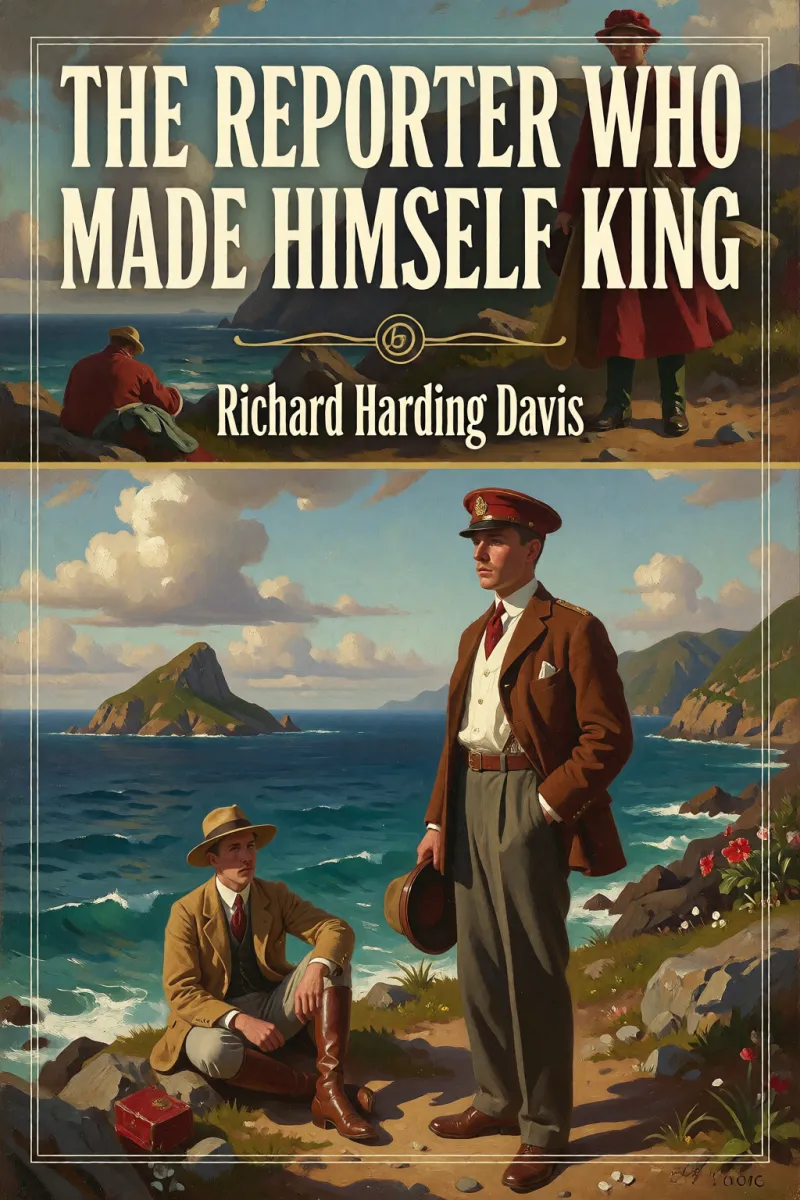 Cover of The Reporter Who Made Himself King by Richard Harding Davis