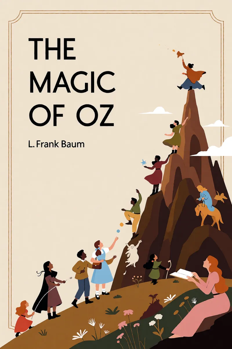 Cover of The Magic of Oz by L. Frank Baum