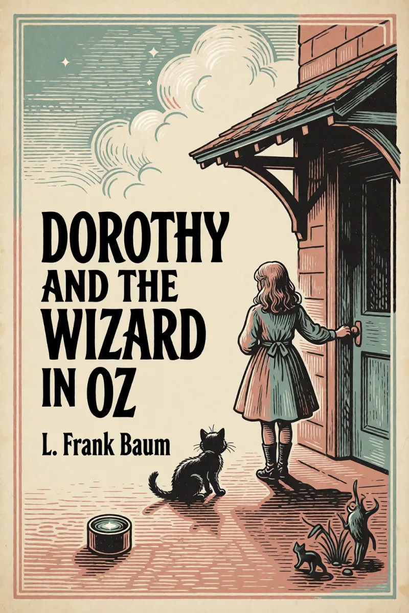 Cover of Dorothy and the Wizard in Oz by L. Frank Baum