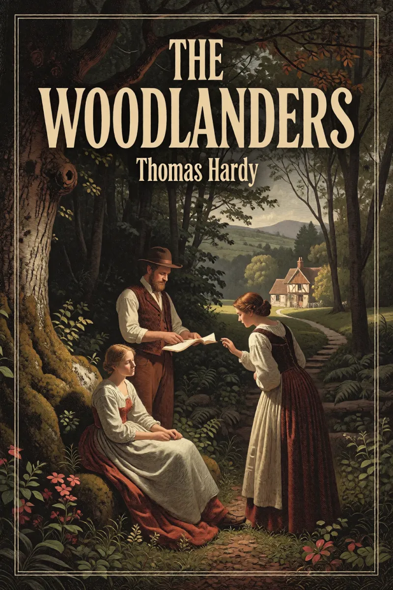Cover of The Woodlanders by Thomas Hardy