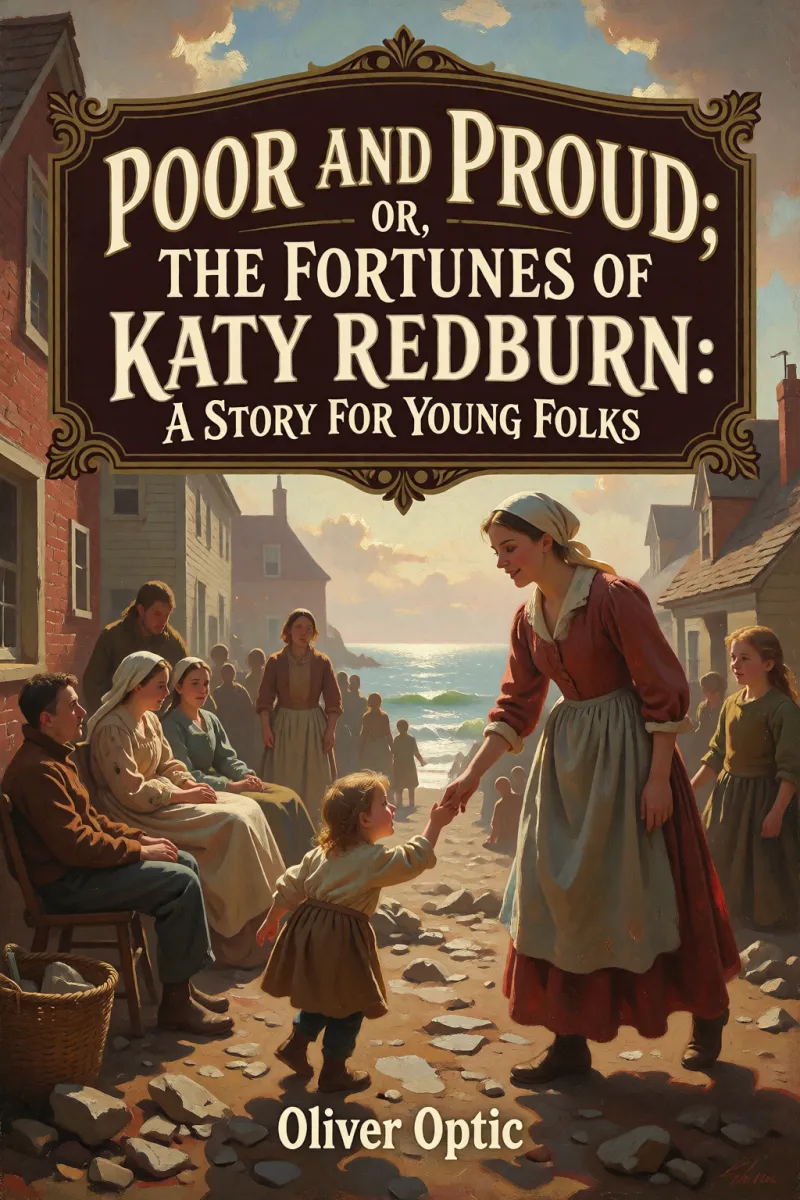 Cover of Poor and Proud; Or, The Fortunes of Katy Redburn: A Story for Young Folks by Oliver Optic