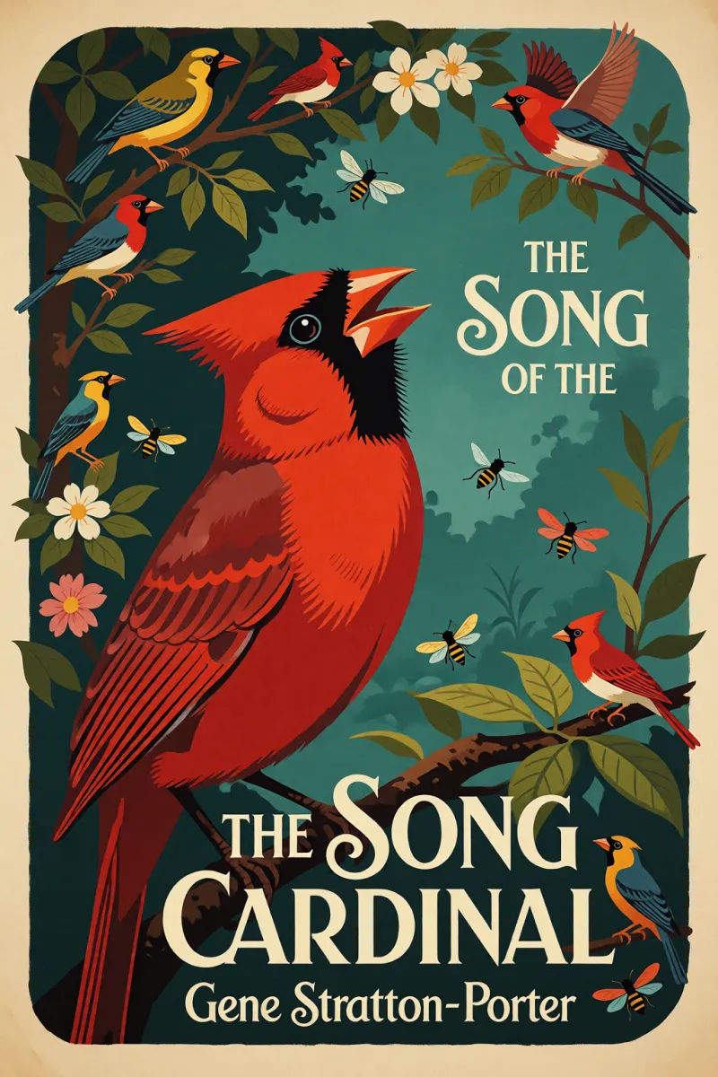 Cover of The Song of the Cardinal by Gene Stratton-Porter
