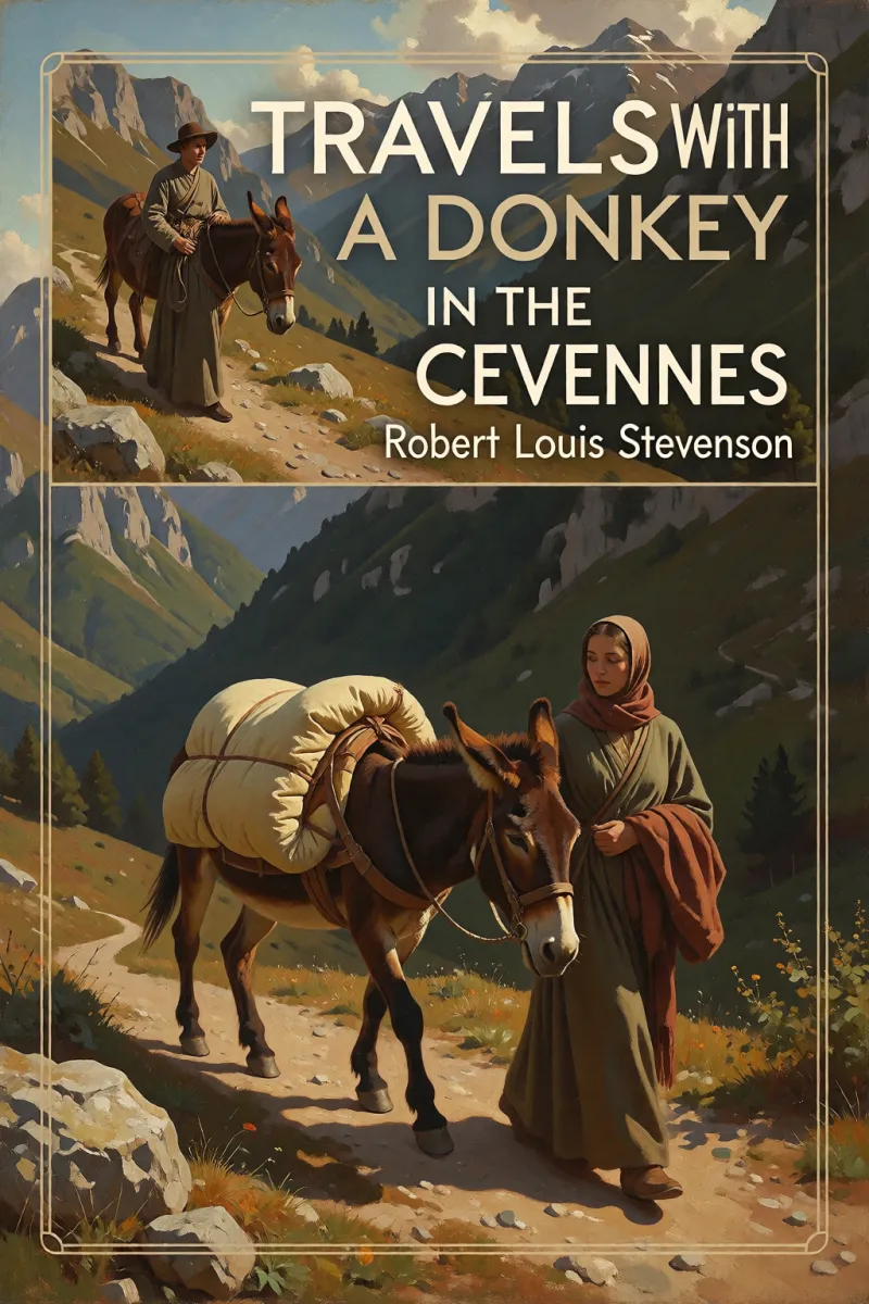 Cover of Travels with a donkey in the Cevennes by Robert Louis Stevenson