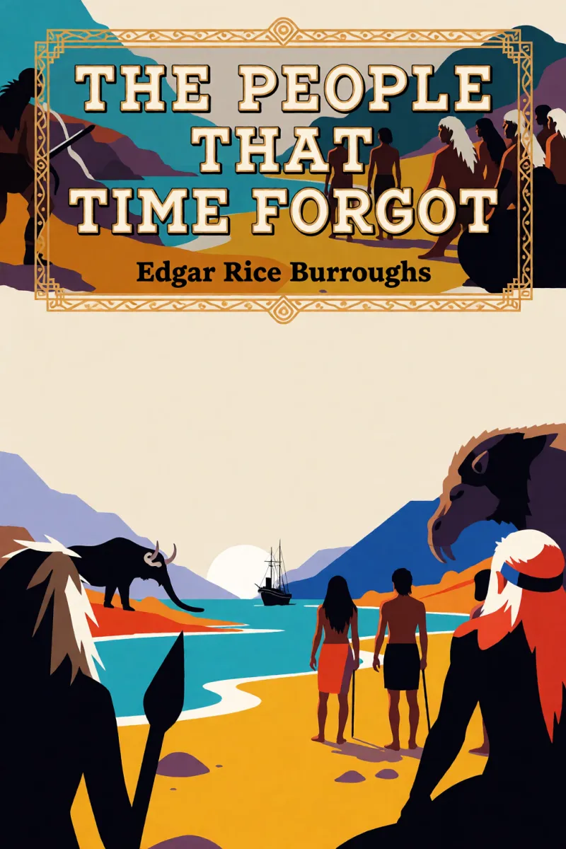 Cover of The People That Time Forgot by Edgar Rice Burroughs