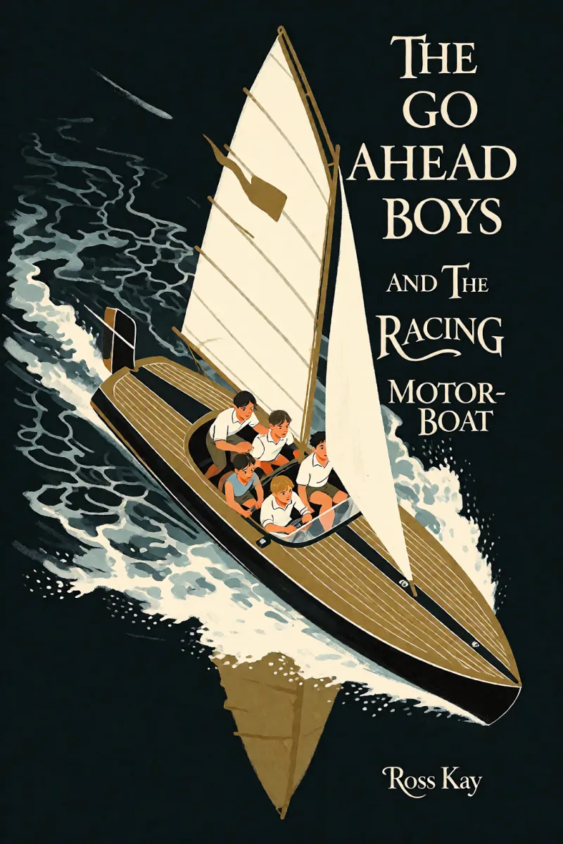 Cover of The Go Ahead Boys and the Racing Motor-Boat by Ross Kay