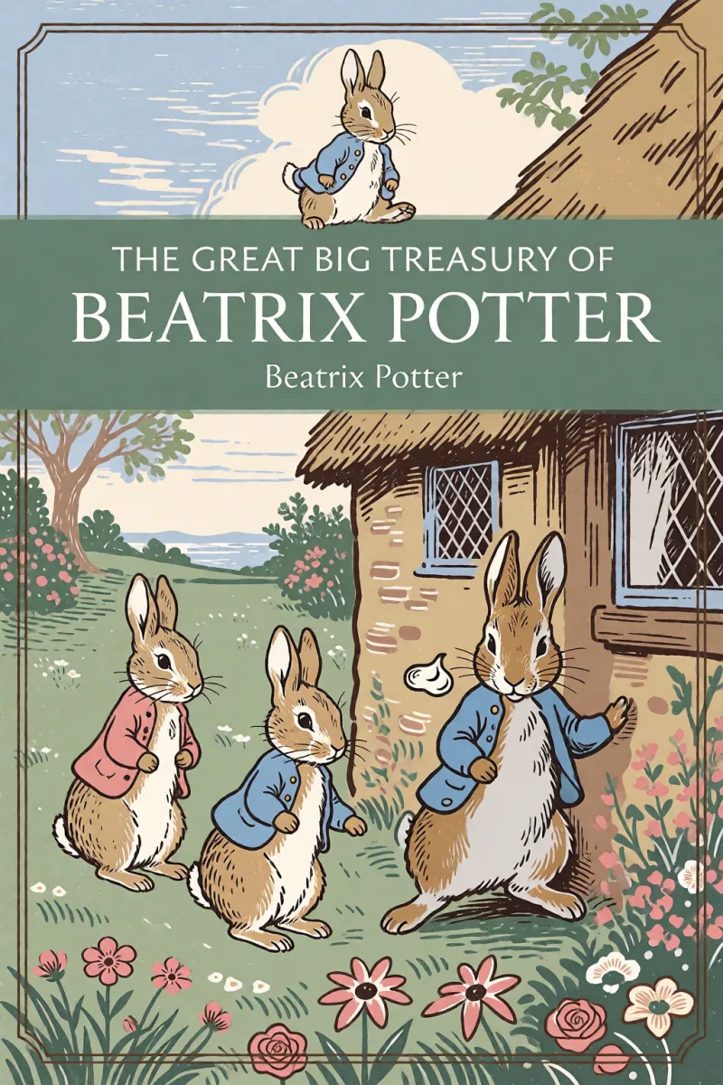 Cover of The Great Big Treasury of Beatrix Potter by Beatrix Potter