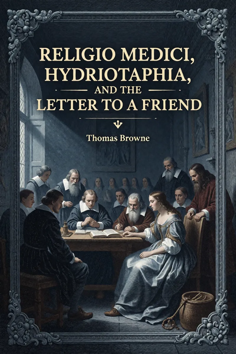 Cover of Religio Medici, Hydriotaphia, and the Letter to a Friend by Thomas Browne