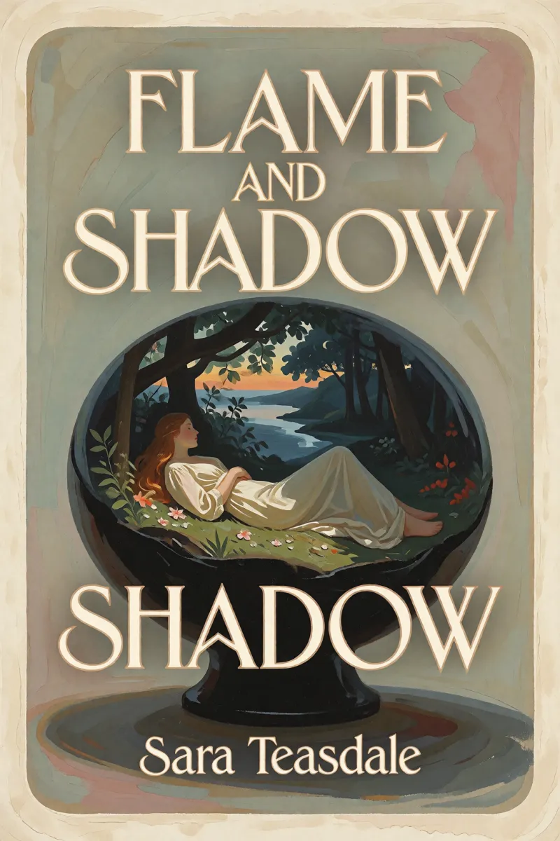 Cover of Flame and Shadow by Sara Teasdale