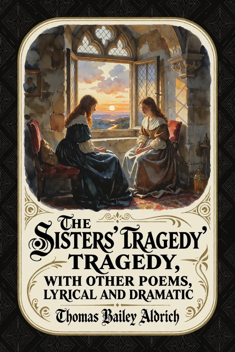 Cover of The Sisters' Tragedy, with Other Poems, Lyrical and Dramatic by Thomas Bailey Aldrich