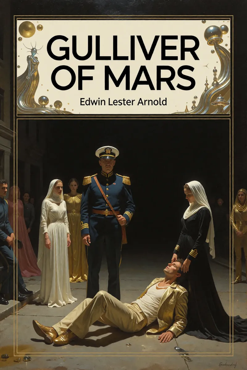 Cover of Gulliver of Mars by Edwin Lester Arnold