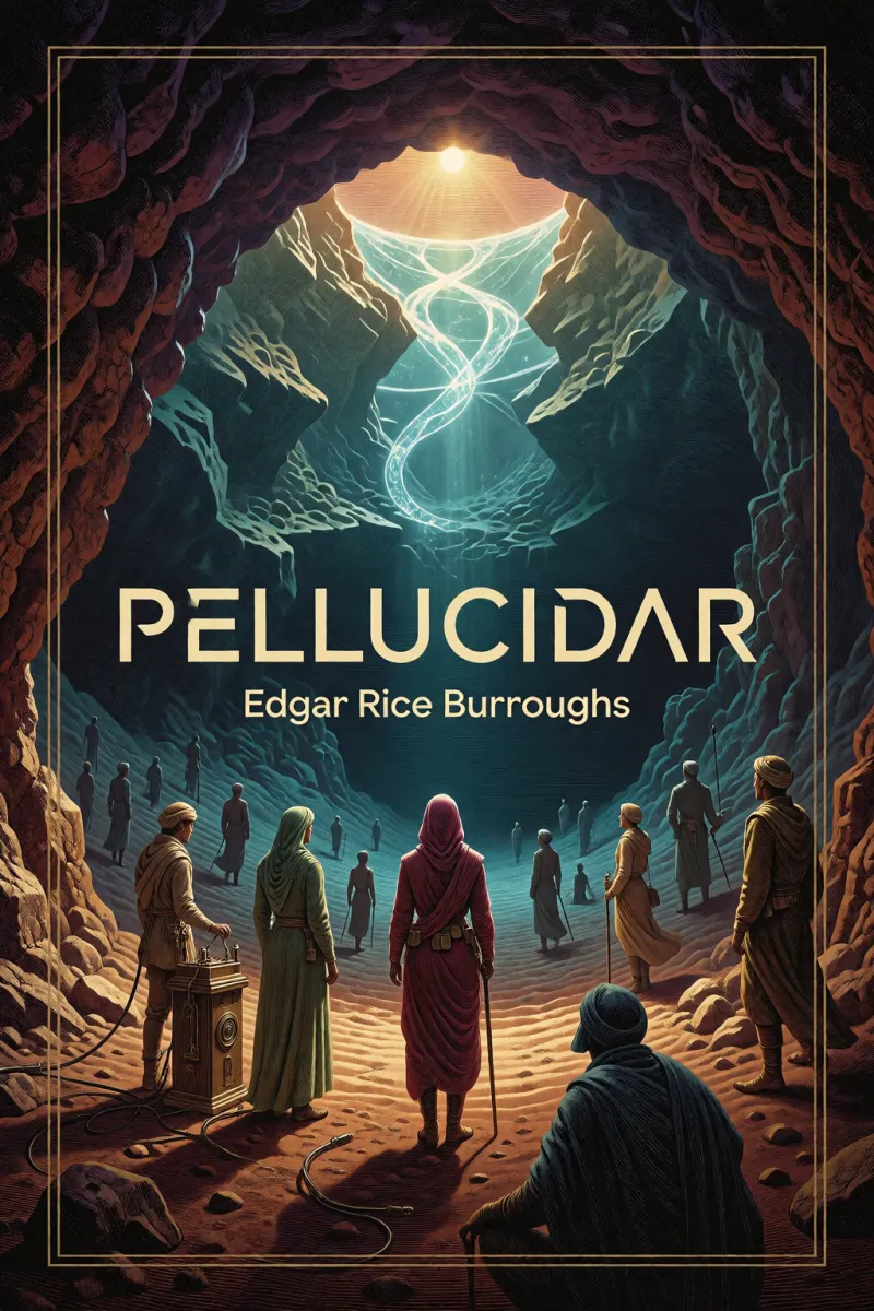 Cover of Pellucidar by Edgar Rice Burroughs