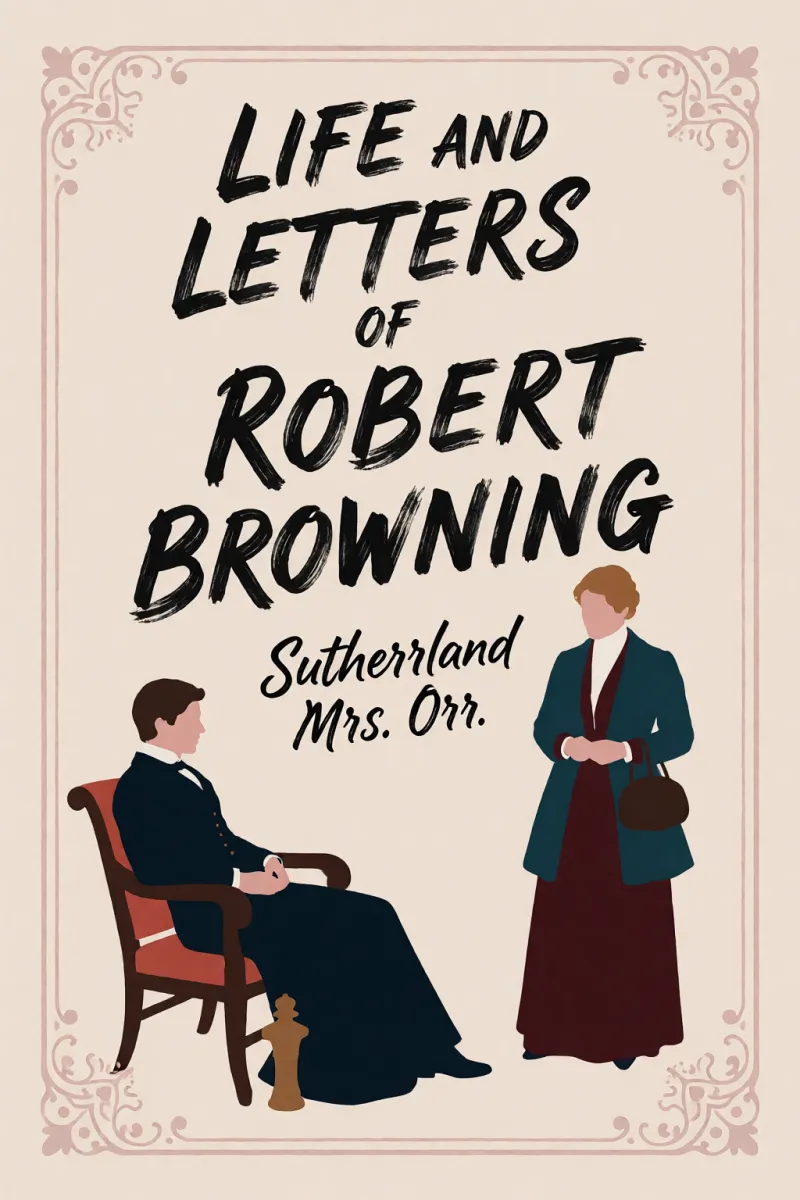 Cover of Life and Letters of Robert Browning by Sutherland Mrs. Orr
