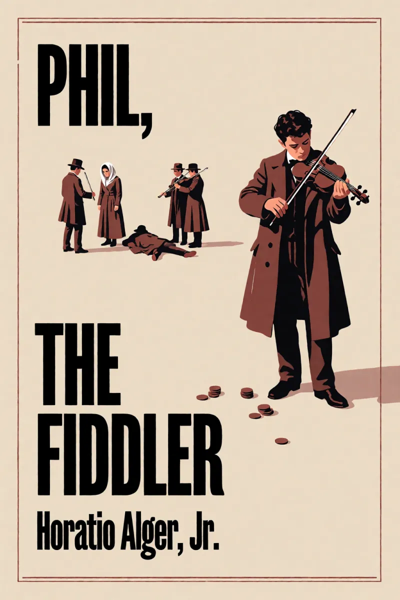 Cover of Phil, the Fiddler by Horatio Alger, Jr.