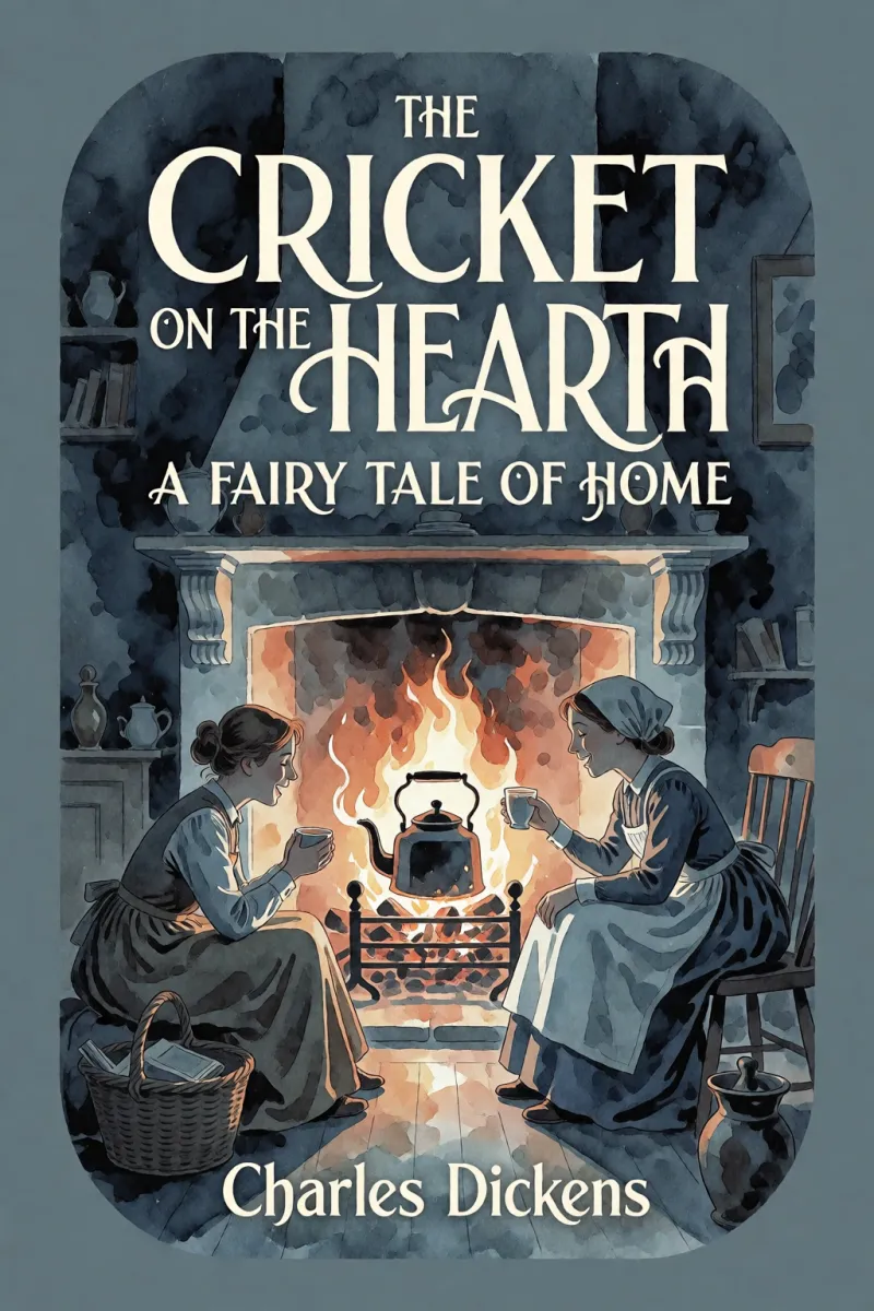 Cover of The Cricket on the Hearth: A Fairy Tale of Home by Charles Dickens