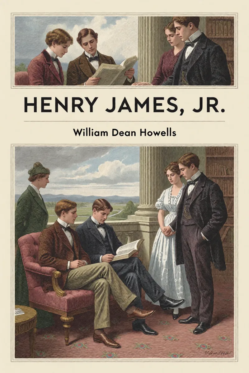 Cover of Henry James, Jr. by William Dean Howells