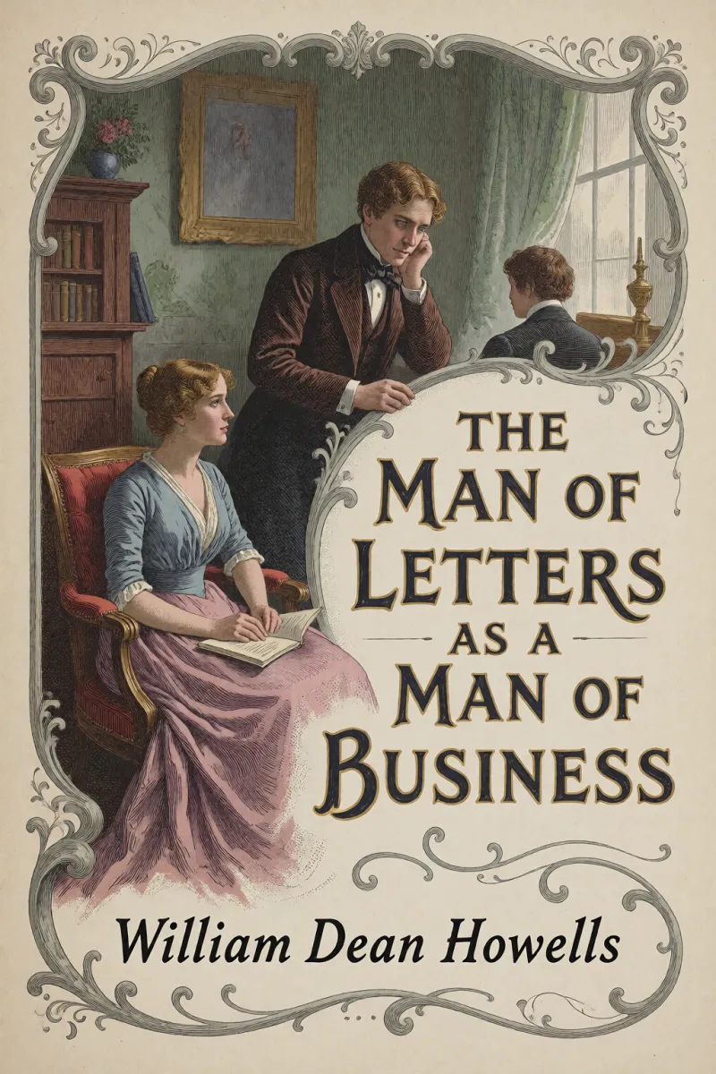 Cover of The Man of Letters as a Man of Business by William Dean Howells