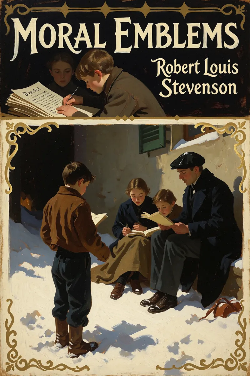 Cover of Moral Emblems by Robert Louis Stevenson