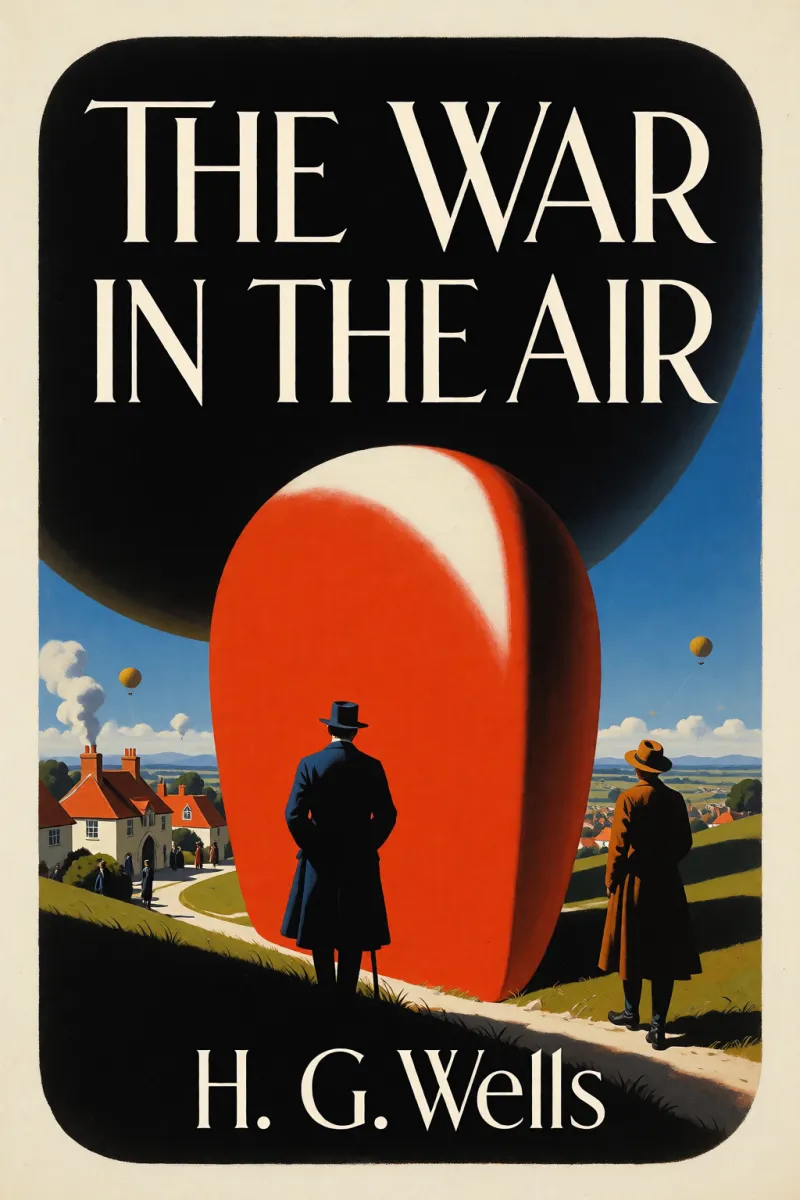 Cover of The War in the Air by H. G. Wells