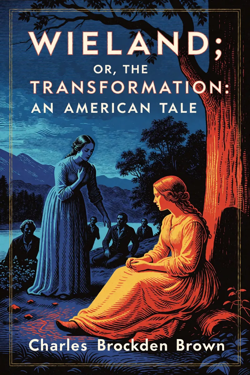 Cover of Wieland; Or, The Transformation: An American Tale by Charles Brockden Brown