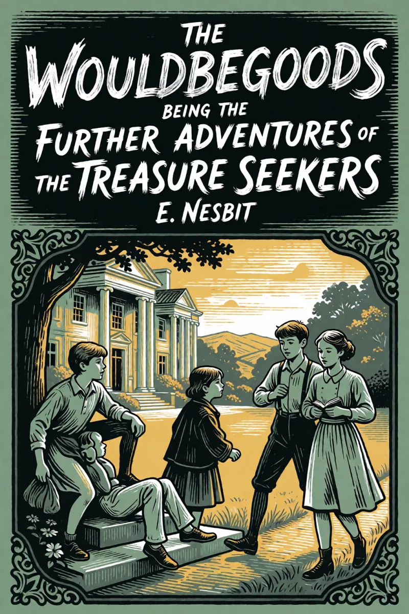 Cover of The Wouldbegoods: Being the Further Adventures of the Treasure Seekers by E. Nesbit