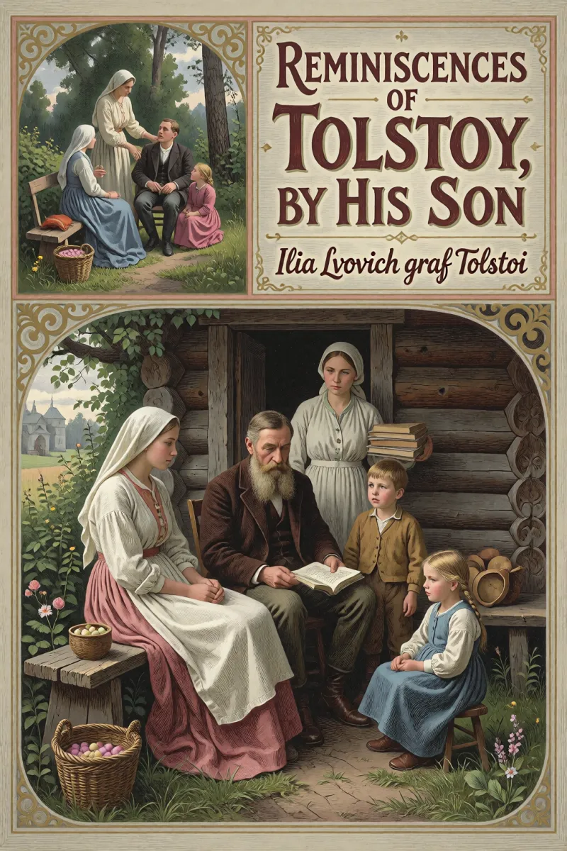 Cover of Reminiscences of Tolstoy, by His Son by Ilia Lvovich graf Tolstoi