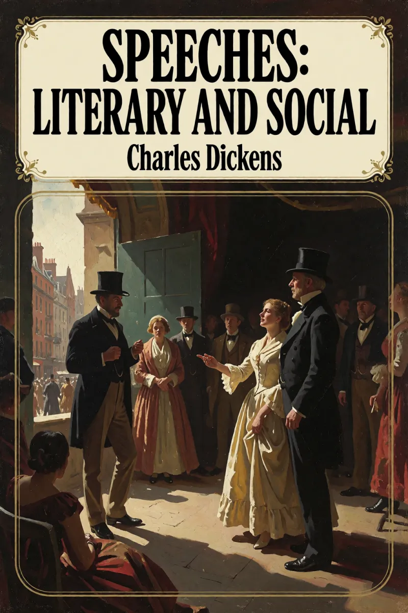 Cover of Speeches: Literary and Social by Charles Dickens
