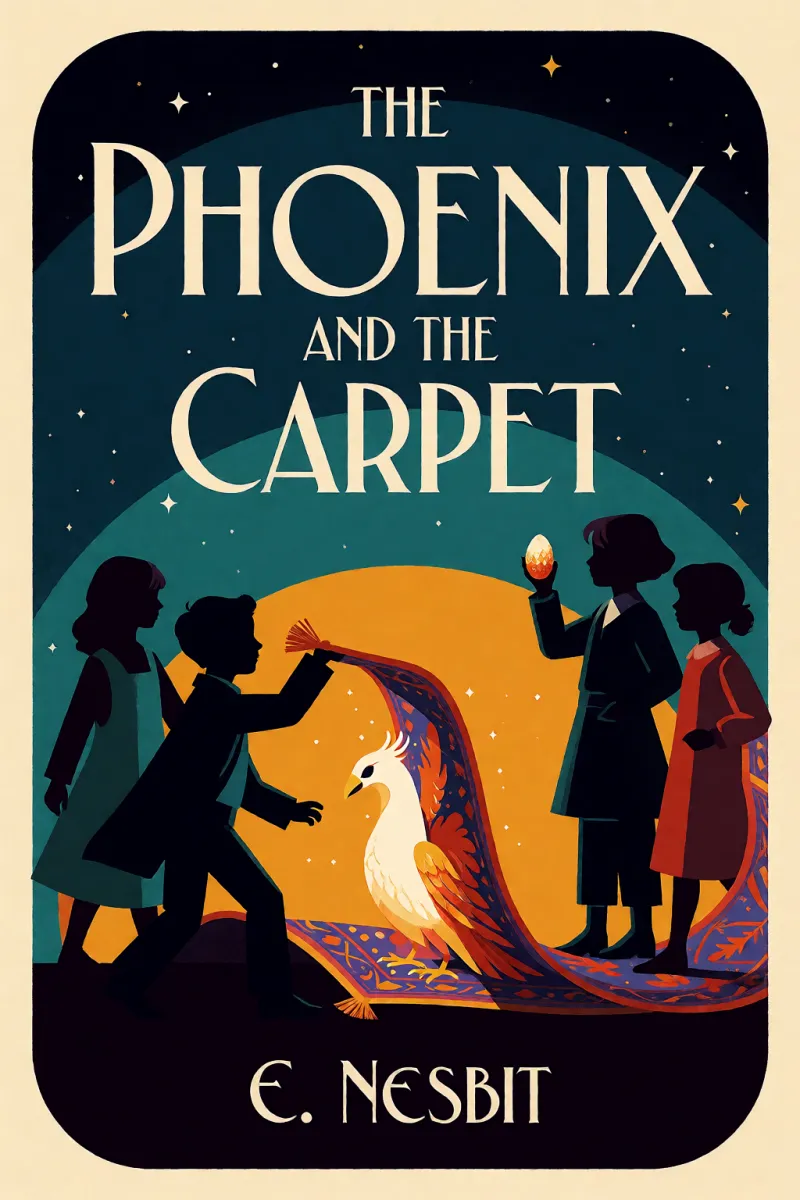 Cover of The Phoenix and the Carpet by E. Nesbit
