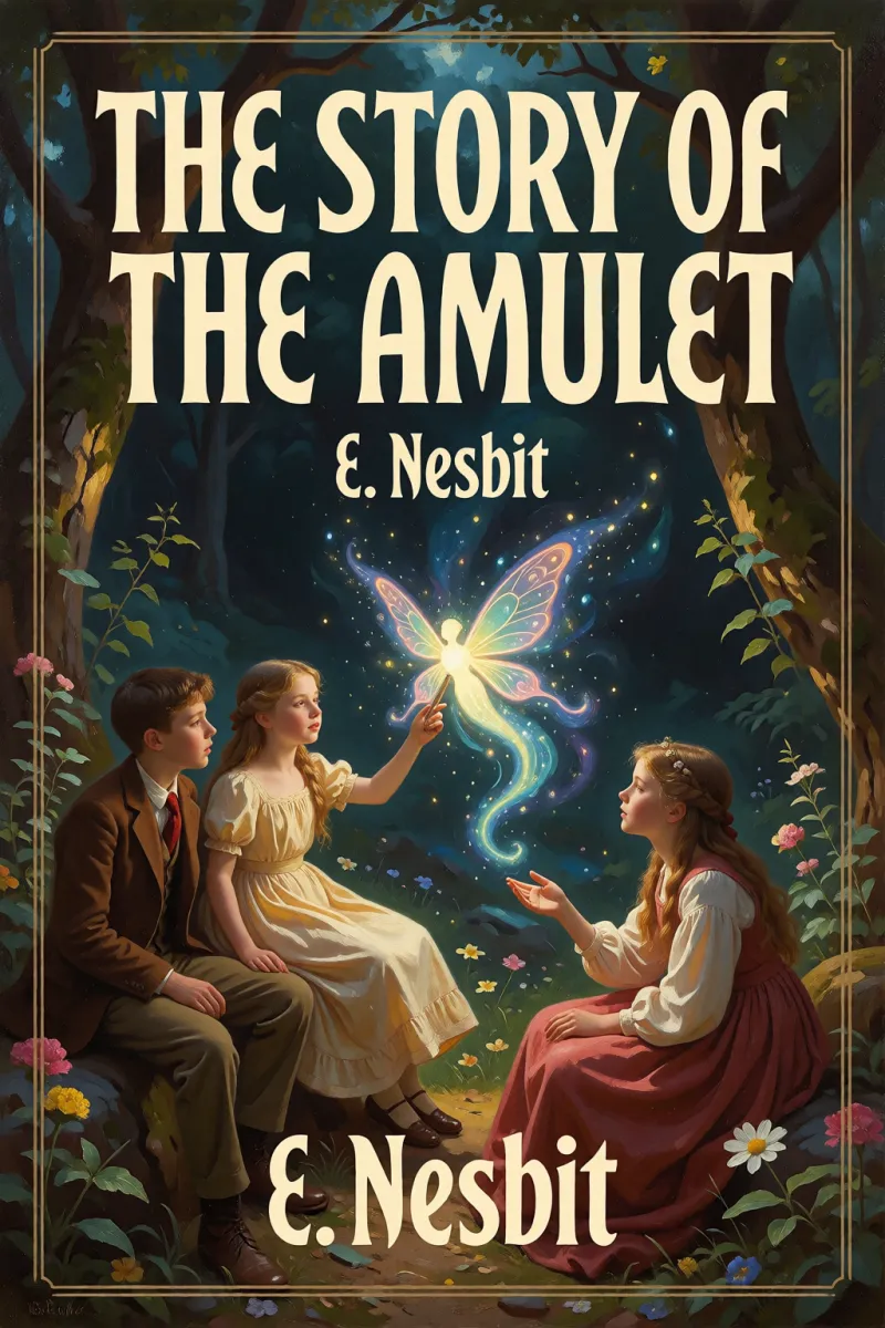 Cover of The Story of the Amulet by E. Nesbit