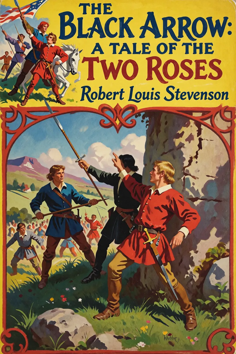 Cover of The Black Arrow: A Tale of the Two Roses by Robert Louis Stevenson