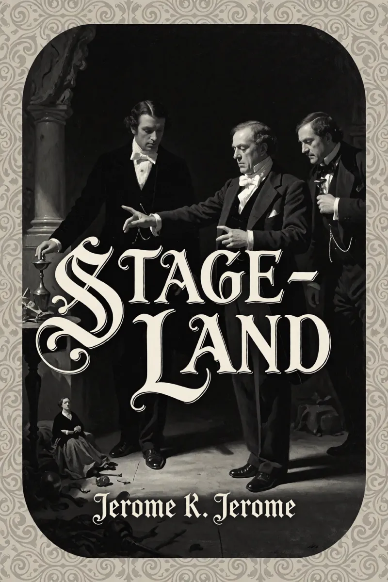 Cover of Stage-Land by Jerome K. Jerome