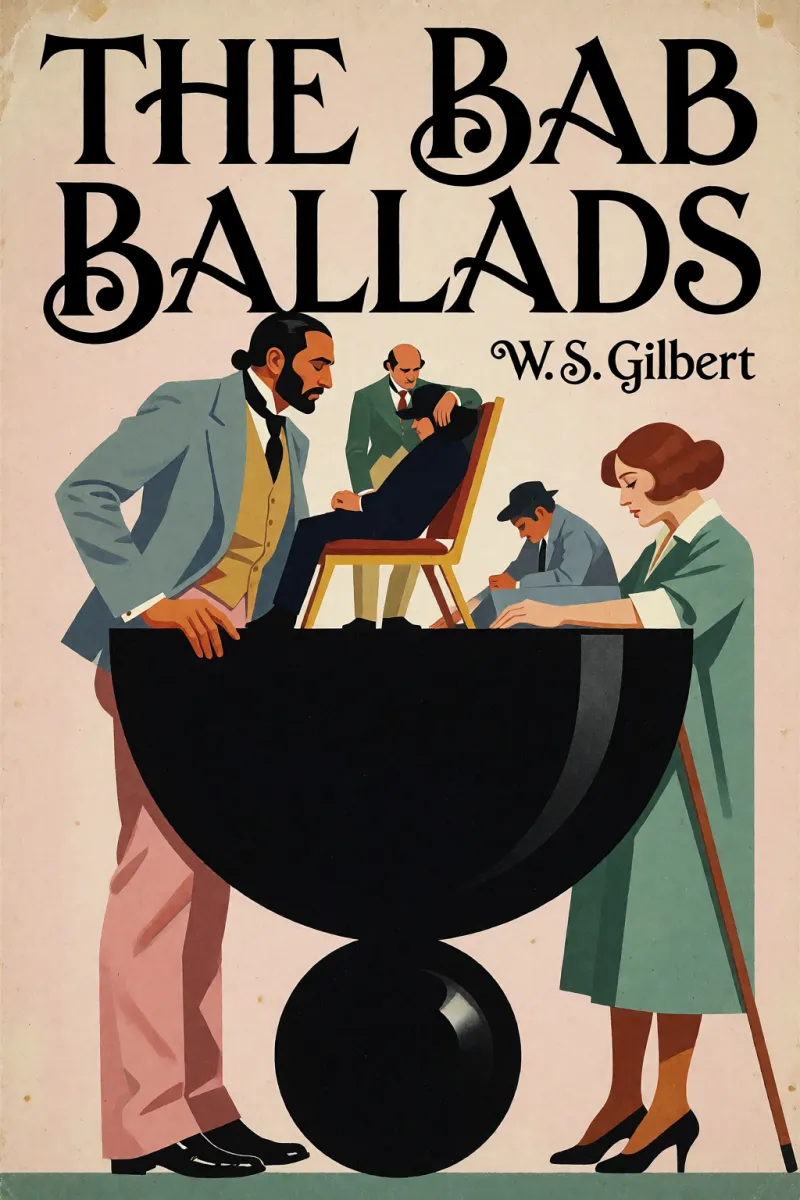 Cover of The Bab Ballads by W. S. Gilbert