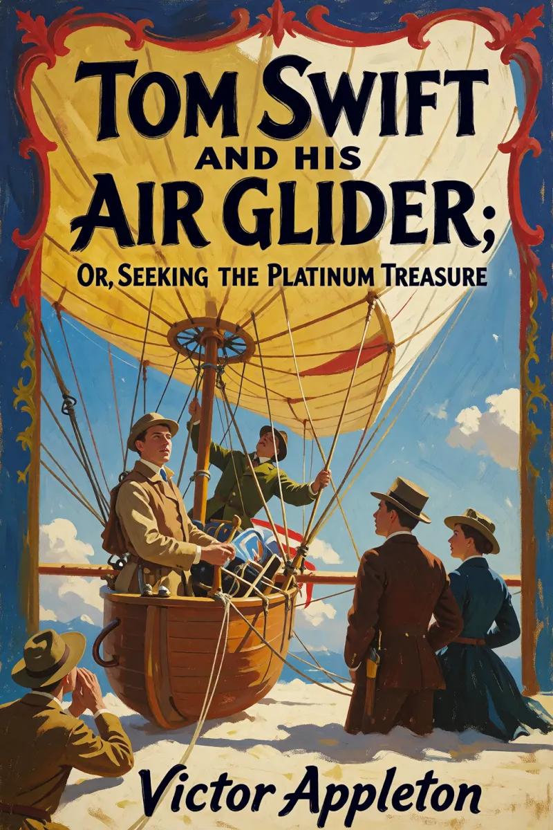 Cover of Tom Swift and His Air Glider; Or, Seeking the Platinum Treasure by Victor Appleton