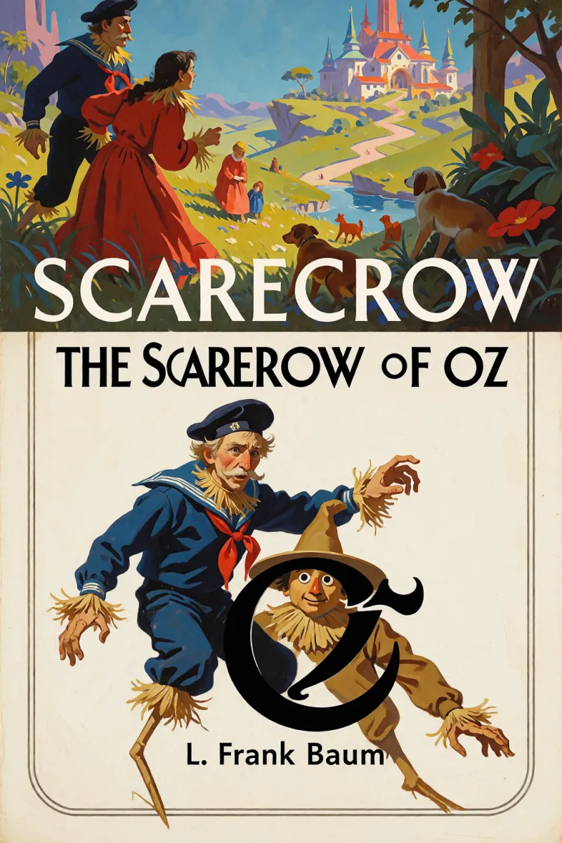 Cover of The Scarecrow of Oz by L. Frank Baum