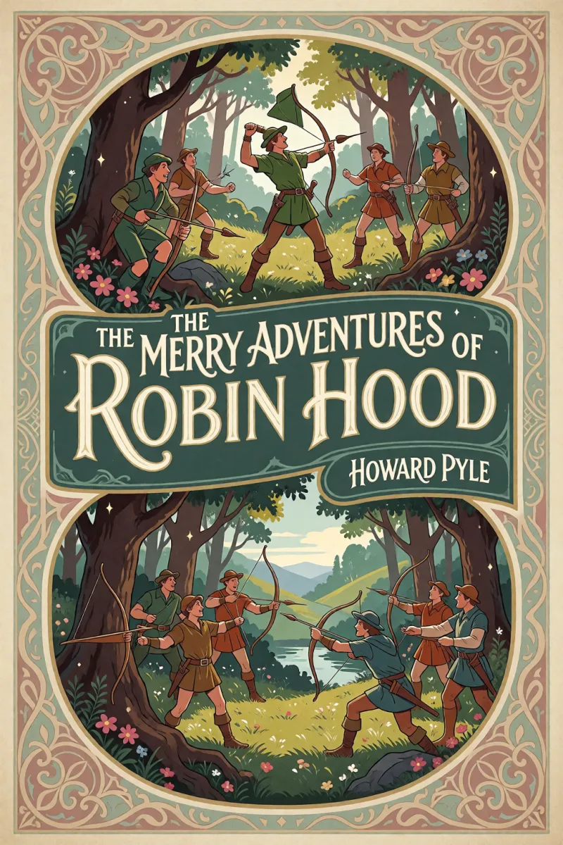 Cover of The Merry Adventures of Robin Hood by Howard Pyle