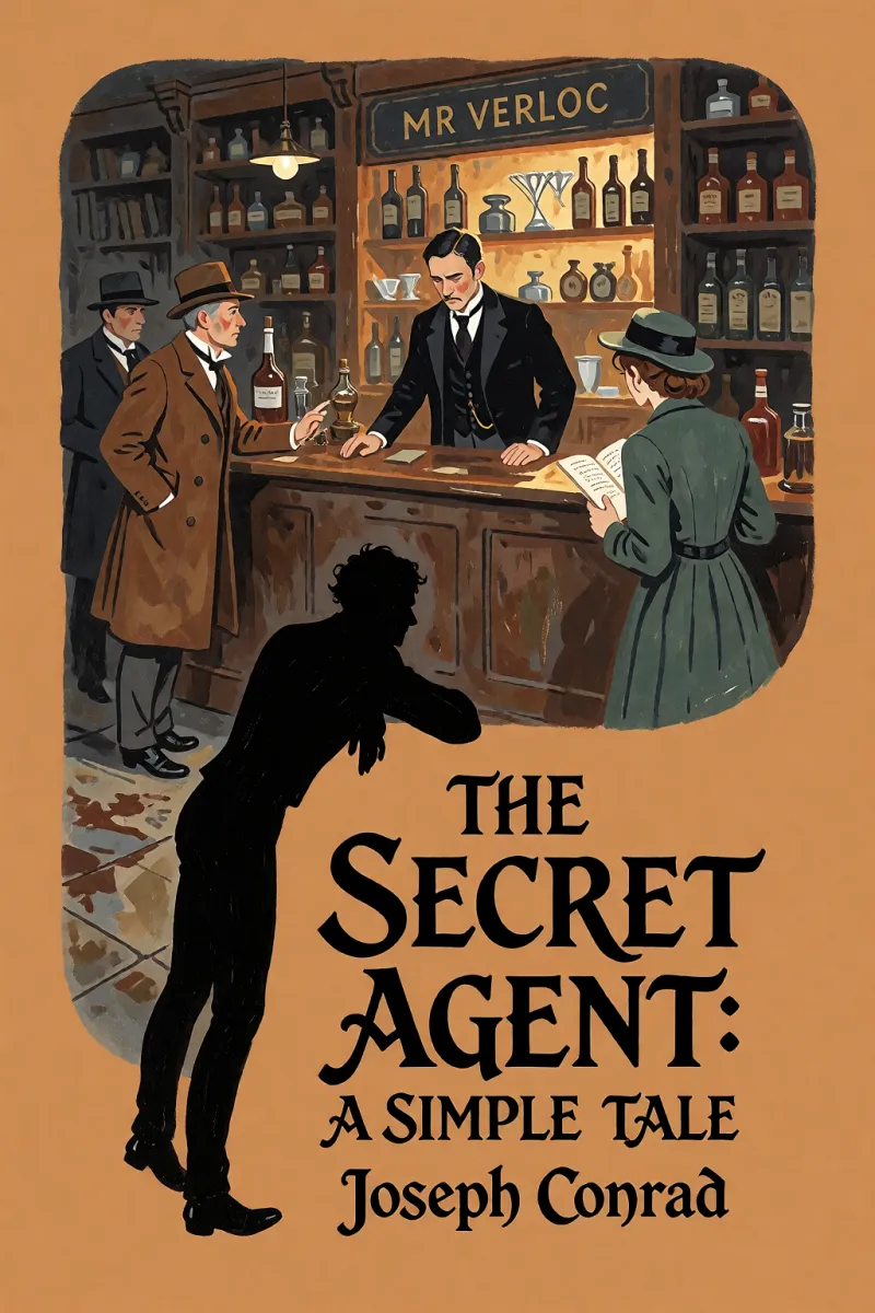 Cover of The Secret Agent: A Simple Tale by Joseph Conrad