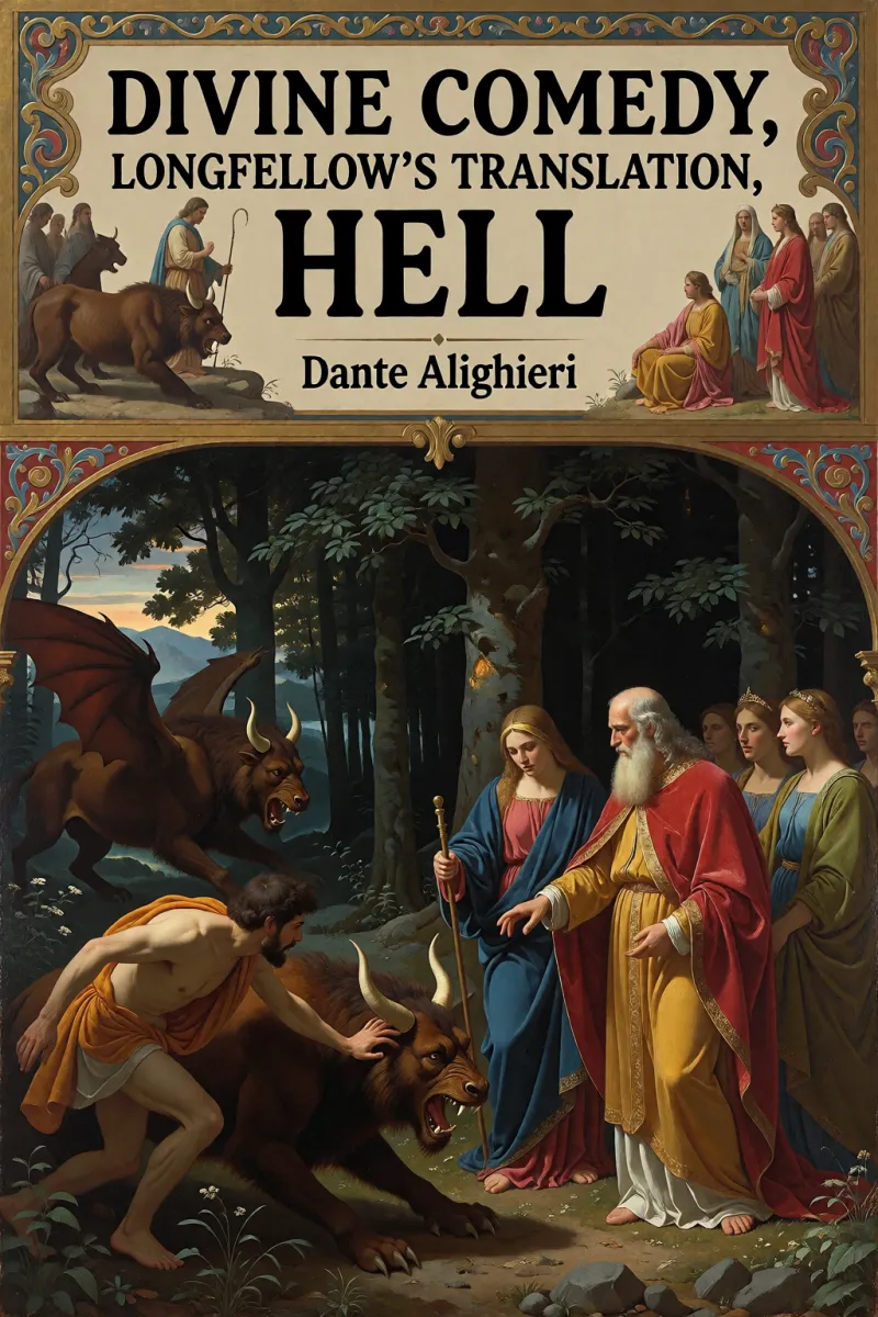 Cover of Divine Comedy, Longfellow's Translation, Hell by Dante Alighieri