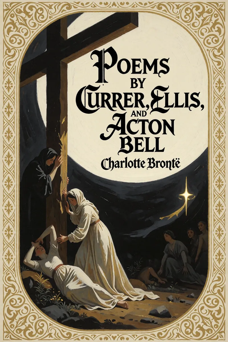 Cover of Poems by Currer, Ellis, and Acton Bell by Charlotte Brontë