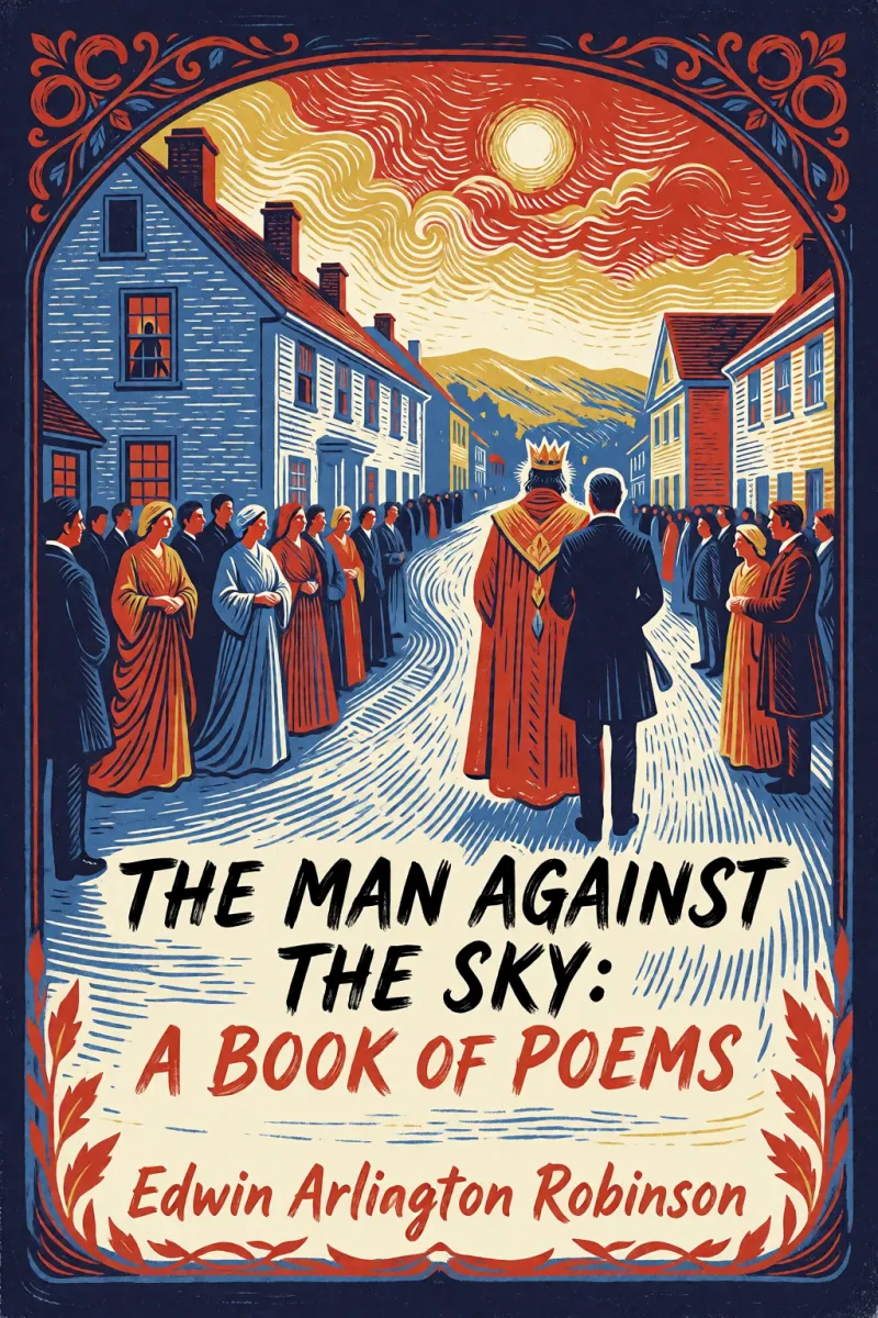 Cover of The Man Against the Sky: A Book of Poems by Edwin Arlington Robinson