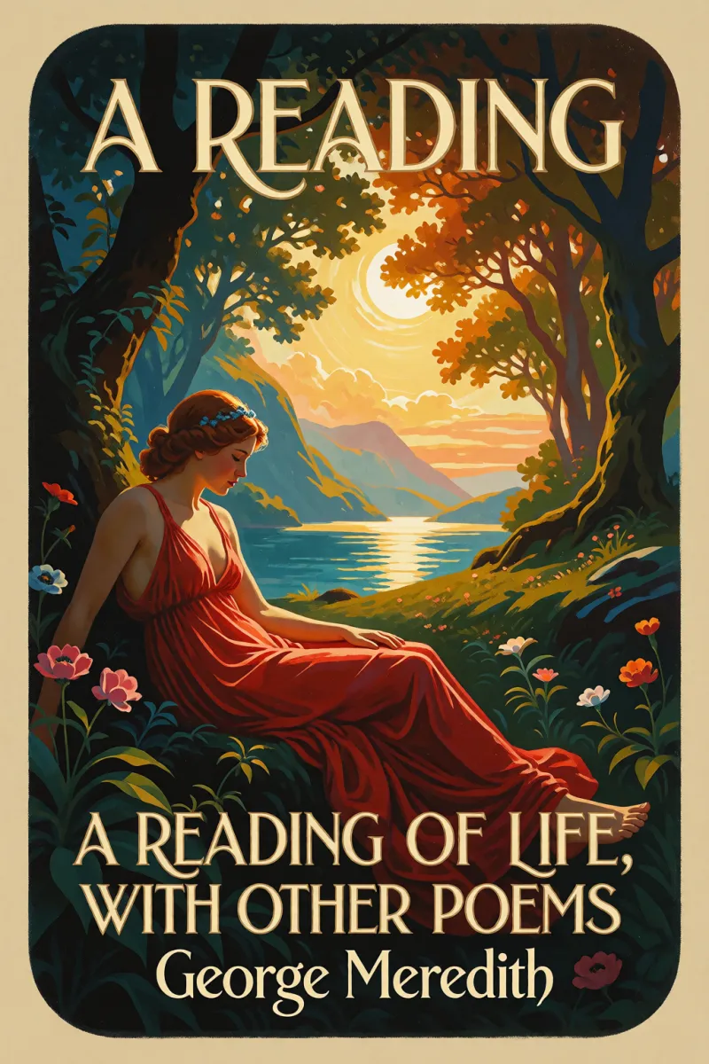 Cover of A Reading of Life, with Other Poems by George Meredith