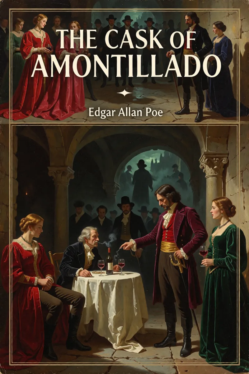 Cover of The Cask of Amontillado by Edgar Allan Poe