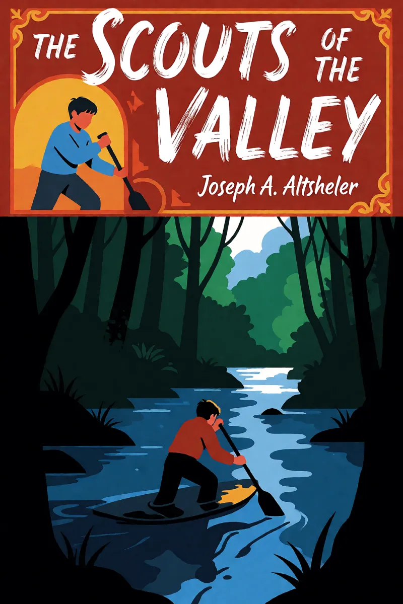Cover of The Scouts of the Valley by Joseph A. Altsheler