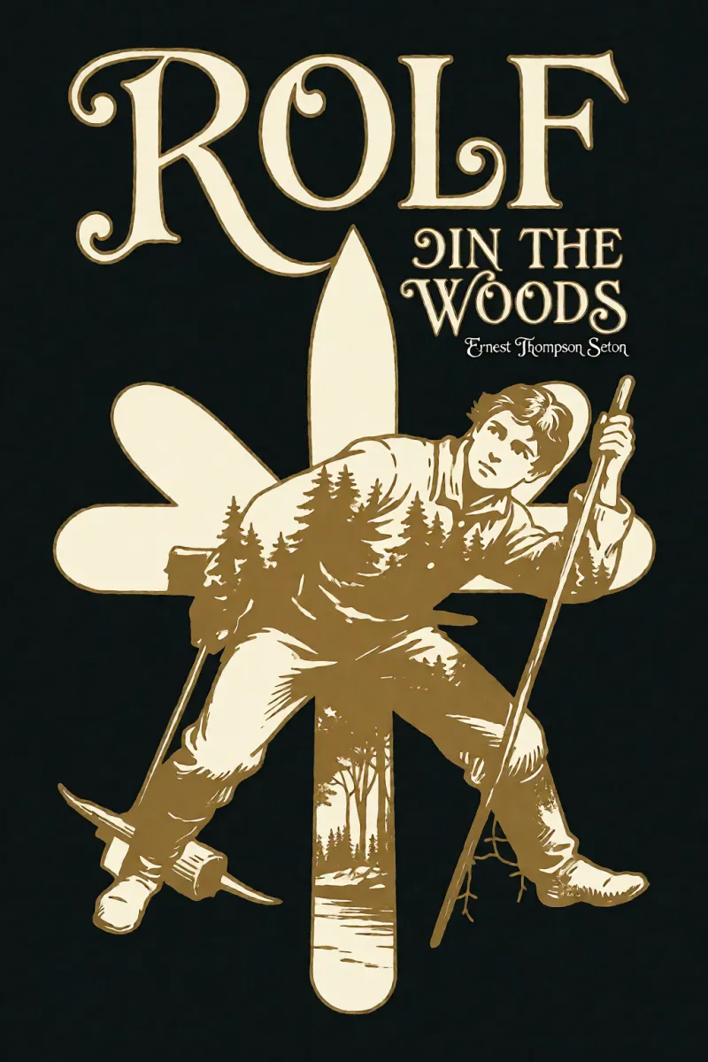 Cover of Rolf in the Woods by Ernest Thompson Seton