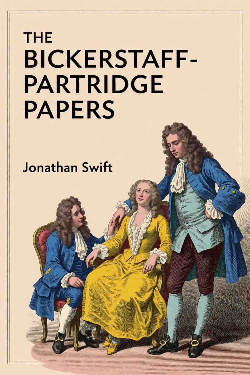 Cover of The Bickerstaff-Partridge Papers by Jonathan Swift