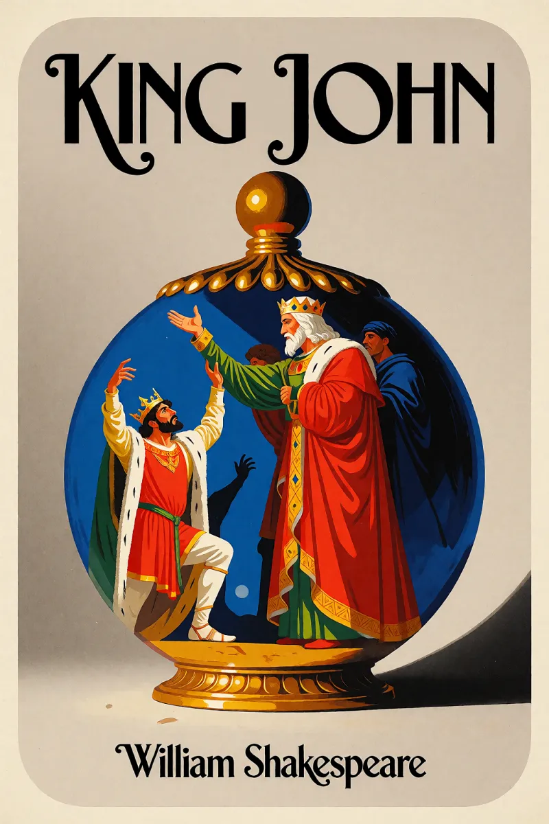 Cover of King John by William Shakespeare