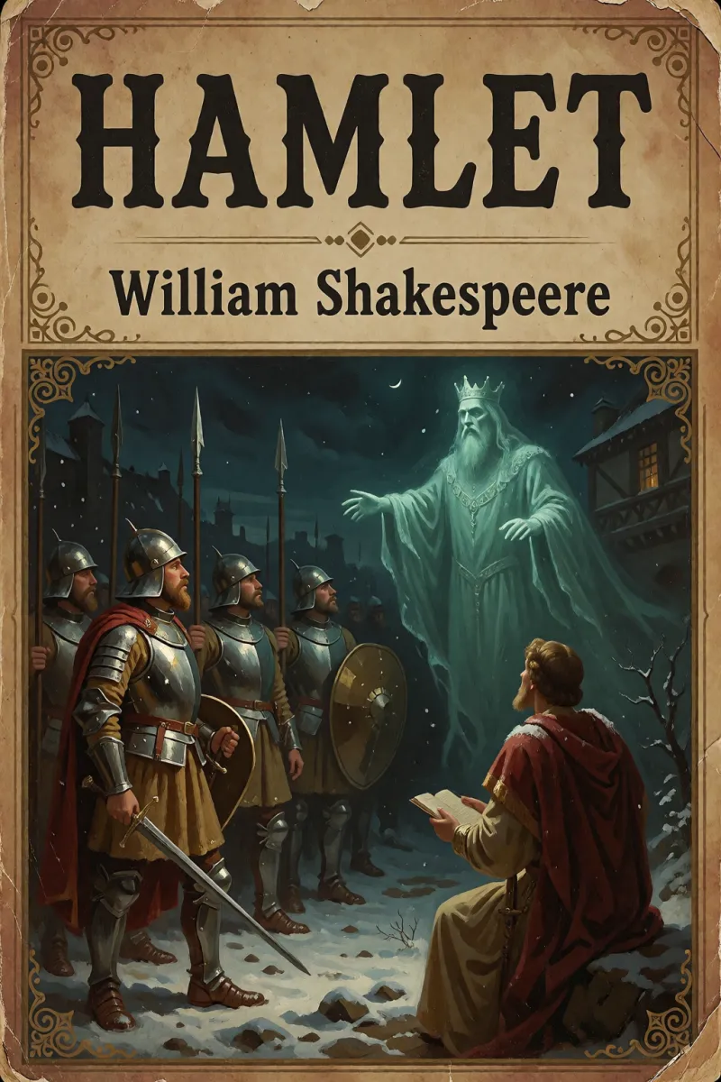 Cover of Hamlet by William Shakespeare
